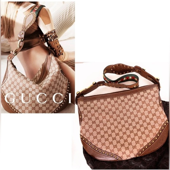 2005 Pelham Supreme Canvas/ Leather/ Antiqued Horsebit Gold & Sherry WEB Strap - Picture 1 of 14